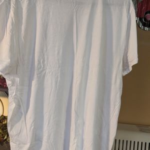 White tee